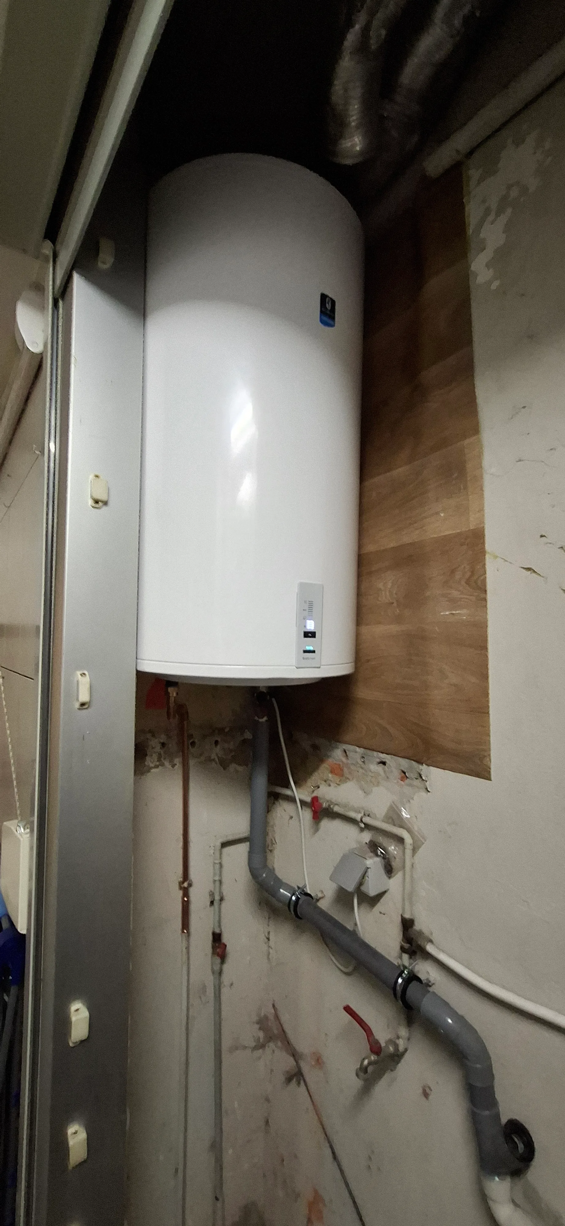 Boiler plaatsen