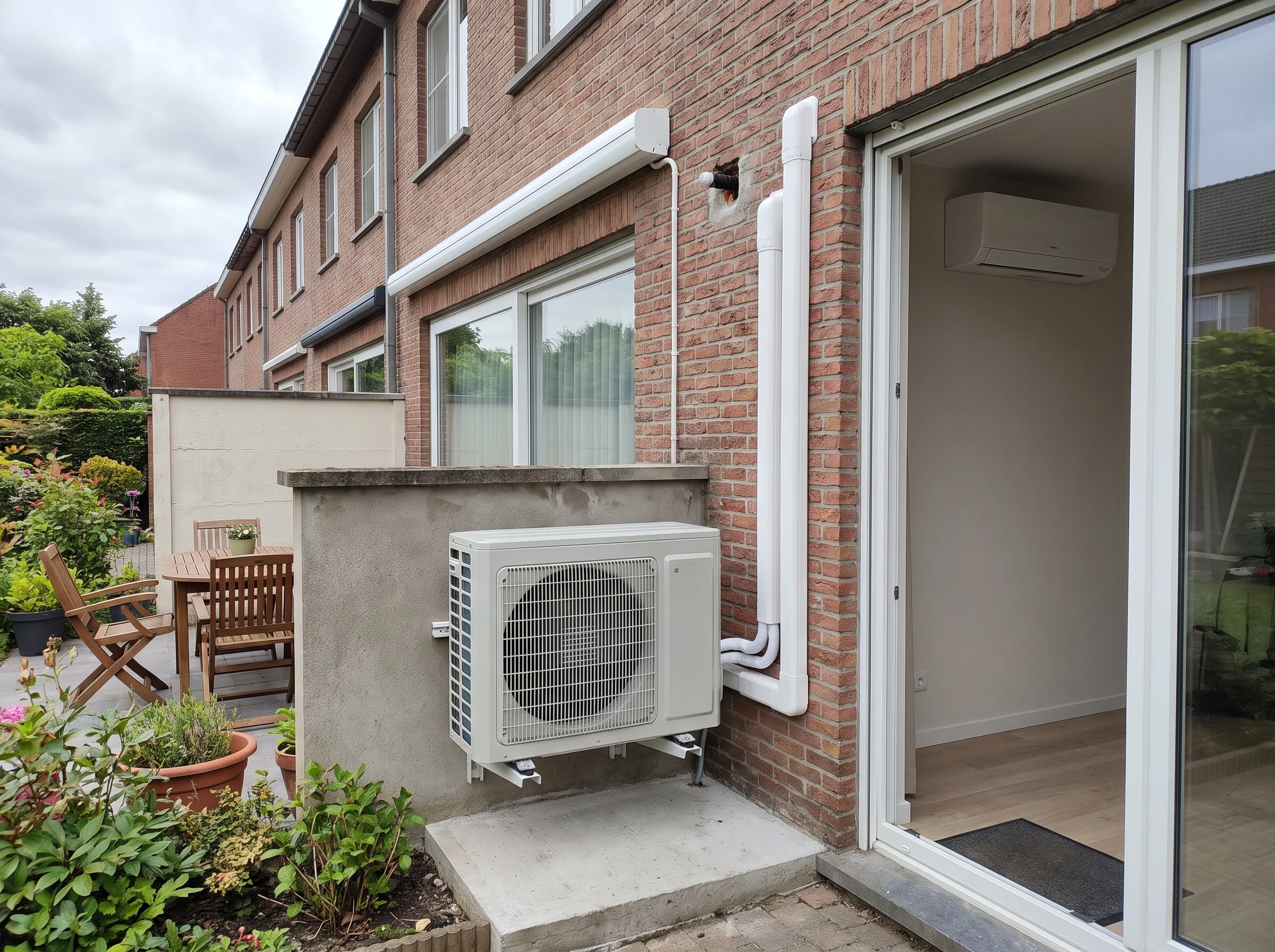 Split airco