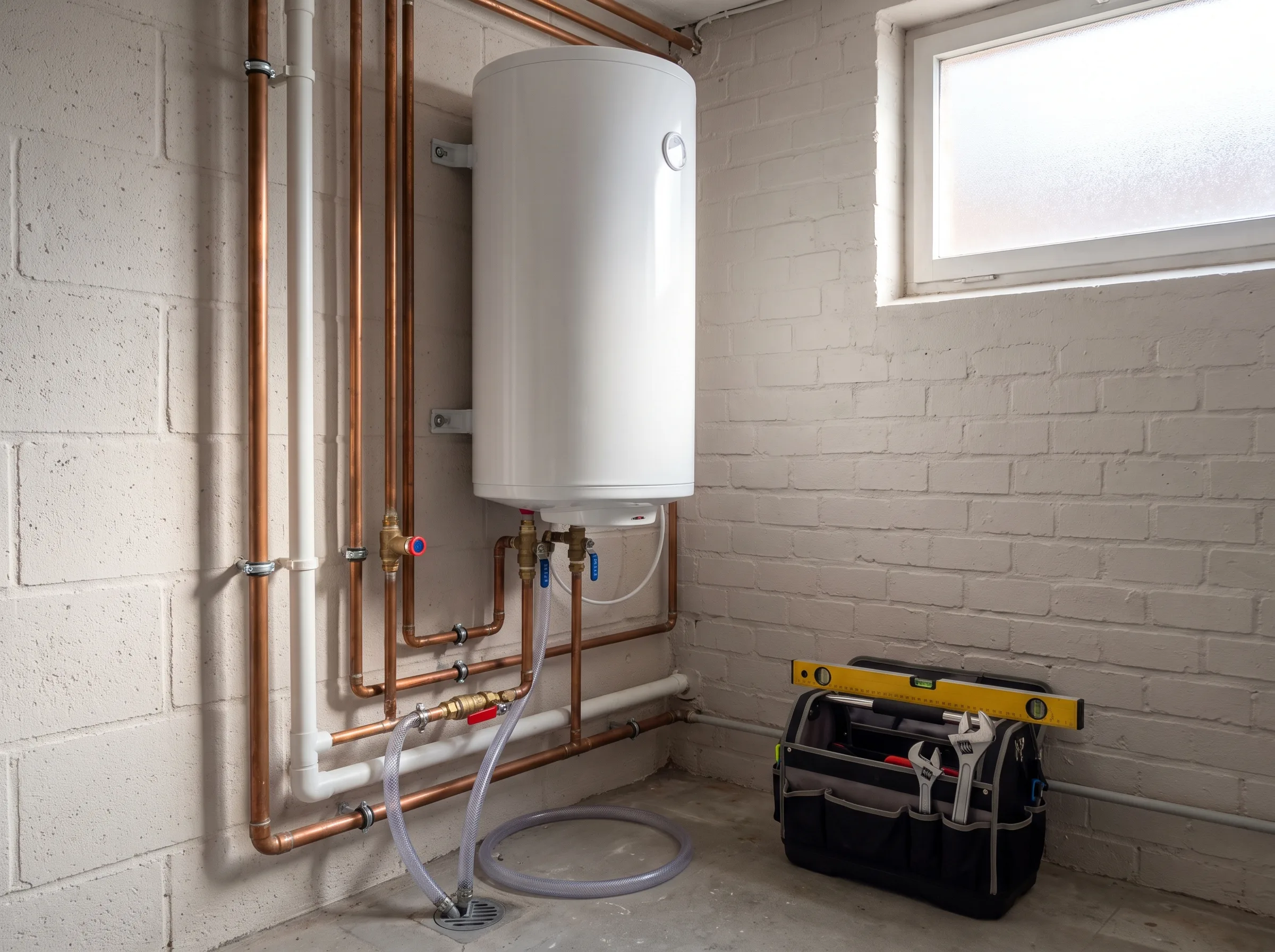 Warmwaterboiler plaatsen